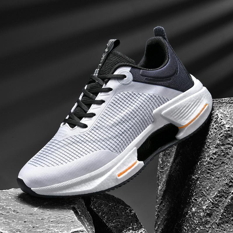 Jueying 3 generation running shoes lightweight breathable rebound shock absorption sports shoes men's and women's high school entrance examination