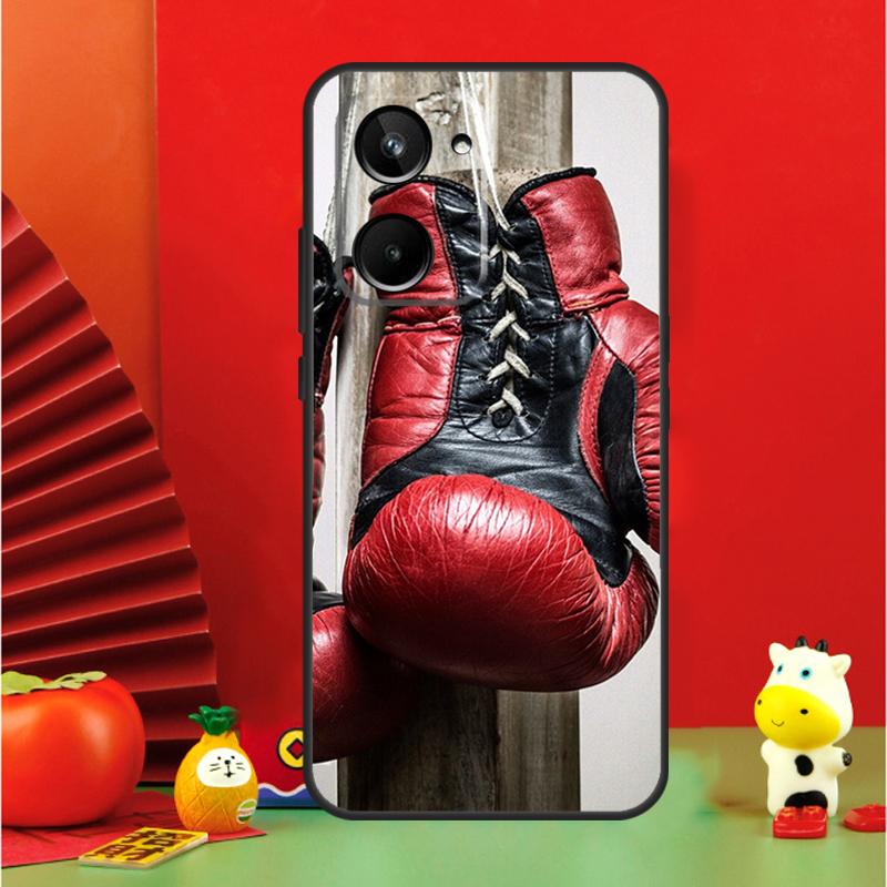 Boxing Gloves For Realme C35 C53 C55 C67 GT Neo 6 GT5 9 10 11 12 Pro Plus C25S C21Y C30 C31 C33 C51 Case