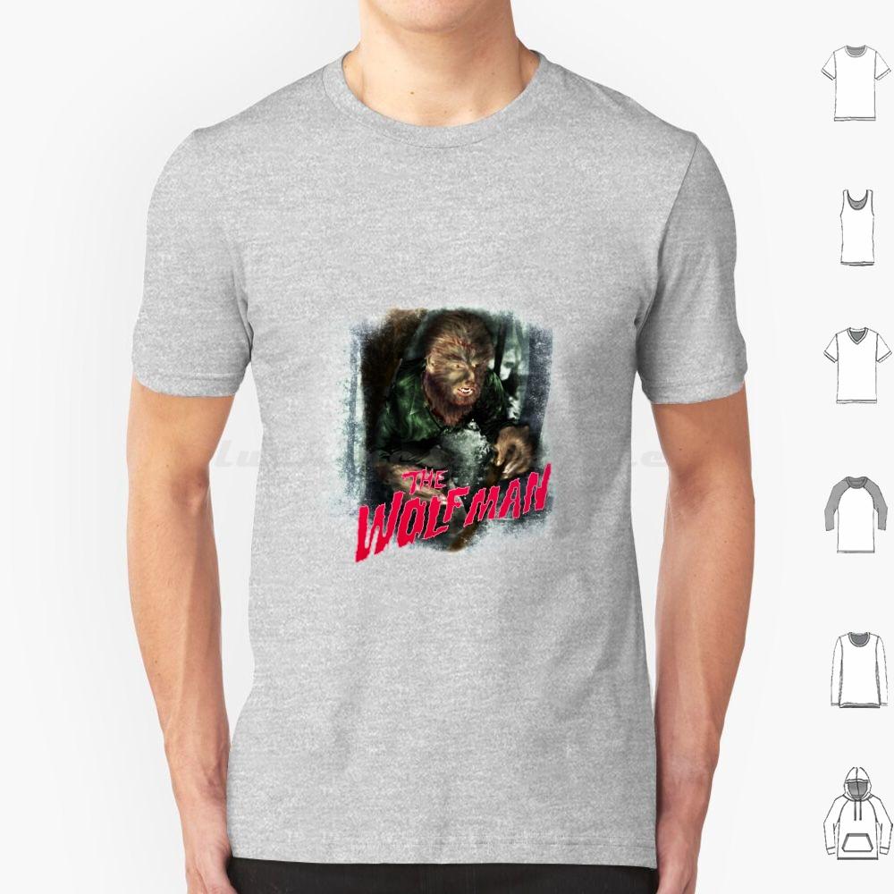 The Wolfman 1941 T Shirt Men Women Kids 6xl Horror Fan Wolf Halloween 1941 Classic Movies Werewolf Monster Wolfman Horror