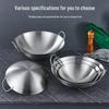 YiPan 80cm Extra großer Edelstahl-Wok