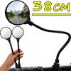 Adjustable Hose Bicycle Rear View Mirror Motorcycle Handlebar Mirror Adjustable Reflective Rearview Mirrors Cycling Safety Parts