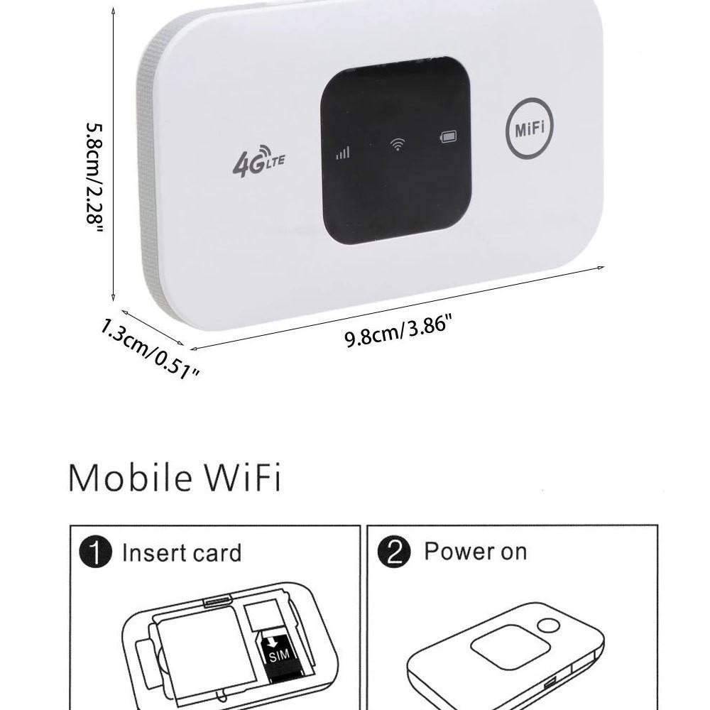 MF8004G Portable LTE Car MIFI WiFi Router