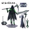 3D Printed Robot Action Figure with Accessories Movable Joints Demon