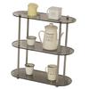 Decorative Display Table Shelf Simple 3 Layers Detachable Desktop Organization Rack for Bedroom