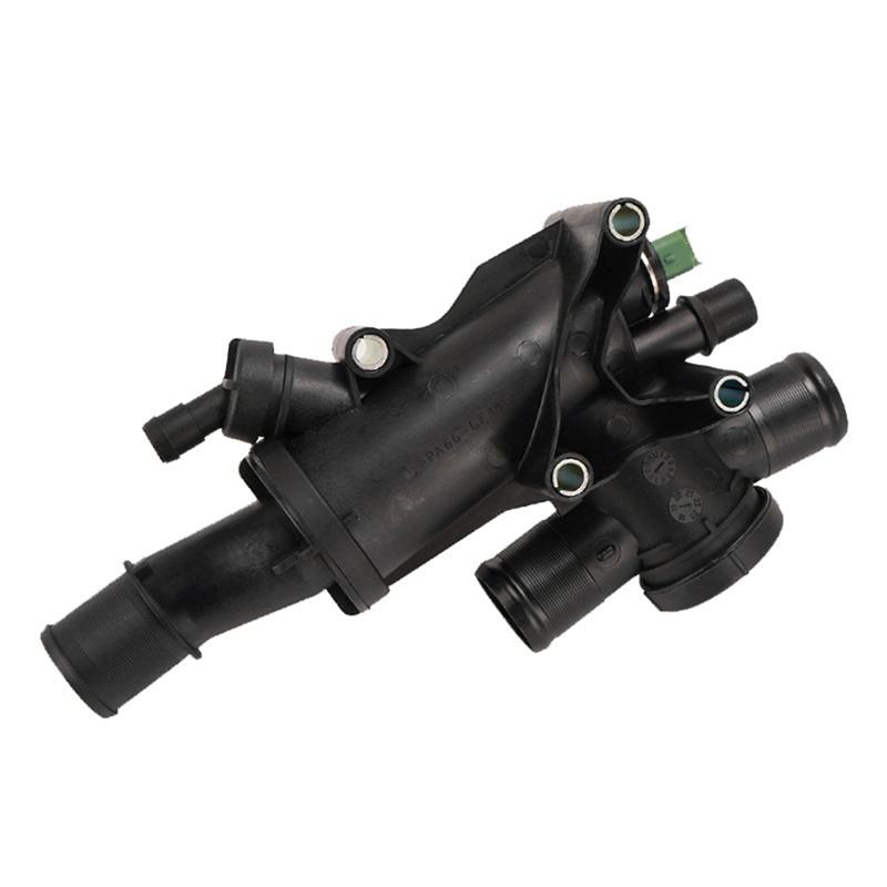 Car Engine Coolant Thermostat Housing 9656182980 1336.Y9 For Ford S-Max 2.0 Tdci 06-16 307 2.0 Citroen C4 C5 C8