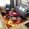 Tanjiro Kamado Nezuko Kamado Washable Non-Slip Rug Carpet Larget Floor Mat Bedroom Home Decor LXRa3
