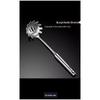 MZPLOI Large Stainless Steel Pasta Strainer Spoon