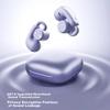 iKF Clip-On Bluetooth Earphones, Open-Ear Design, Air Conduction Concept, Long Battery Life, Purple