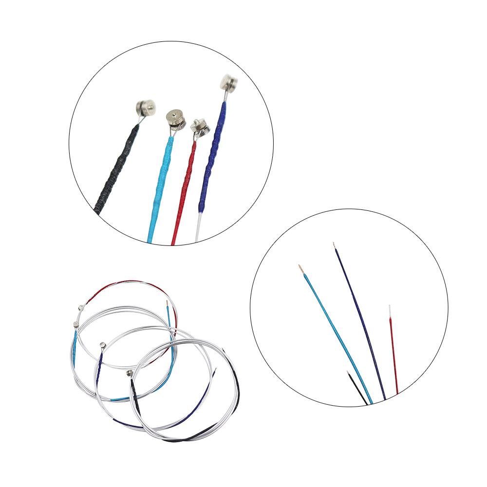 AV12 4PCS Violin String High Quality Stainless Steel Wire String Repair and Maintenance Kit Musical Instrument Accessories