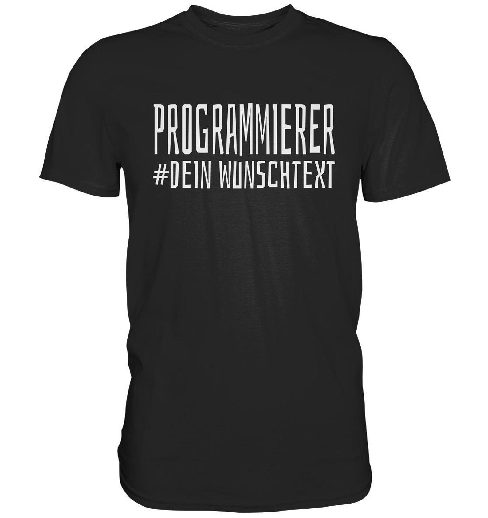 Programmer T-Shirt Computer Scientist Programming - customizable premium shirt S