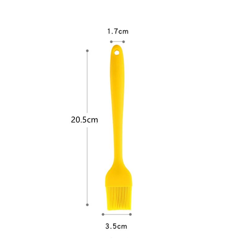 Food Grade Silicone Oil Brush Barbecue Basting Brush  Heat Resistant Pastry Brush Oil Brush For BBQ Cooking Baking Tool