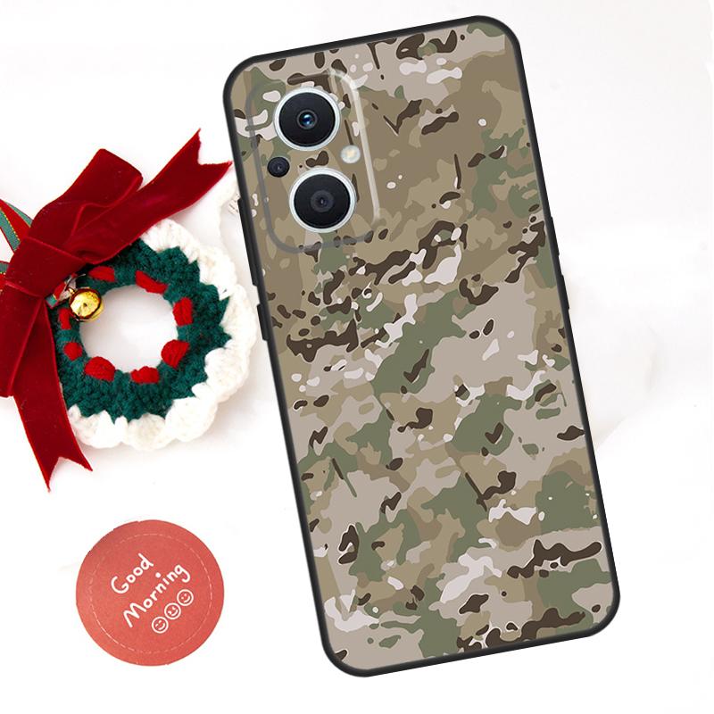 

US ARMY Digital Camouflage Funda For OPPO Reno 14F 14 13 12 11 10 Pro 11F 12F 13F 7 8 Lite OPPO Find X8 X5 X9 Pro Case OPPO Reno14