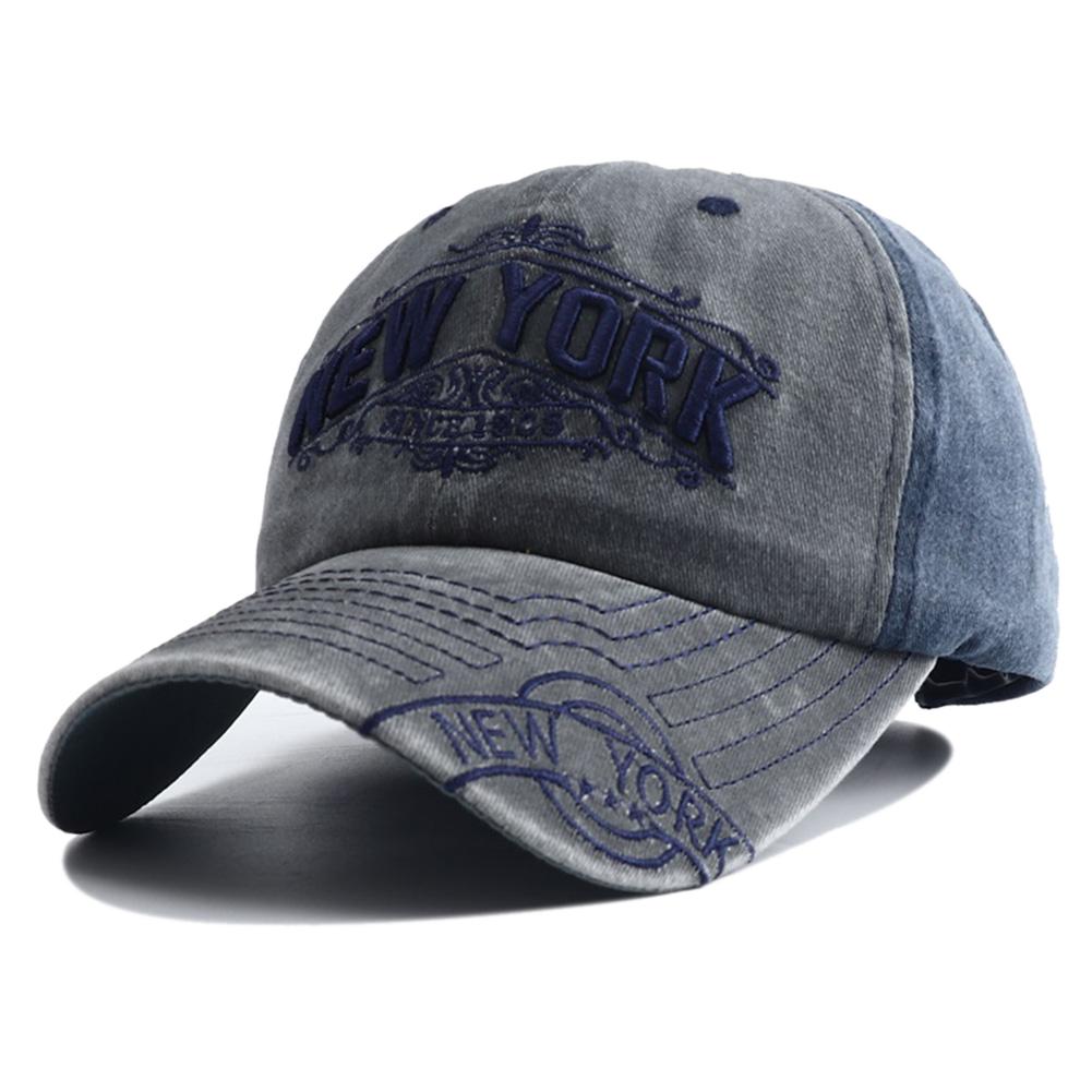 Neue Mode Patchwork Baseballkappe für Damen Herren Vintage Buchstabe Gestickt Nähte Sonne Dad Hip Hop Urban Street Style Lässig Snapback Entenschnabel