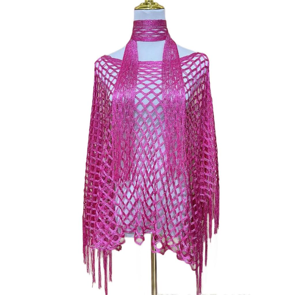 European Style Tassel Shawl Beach Cover-Up for Women
