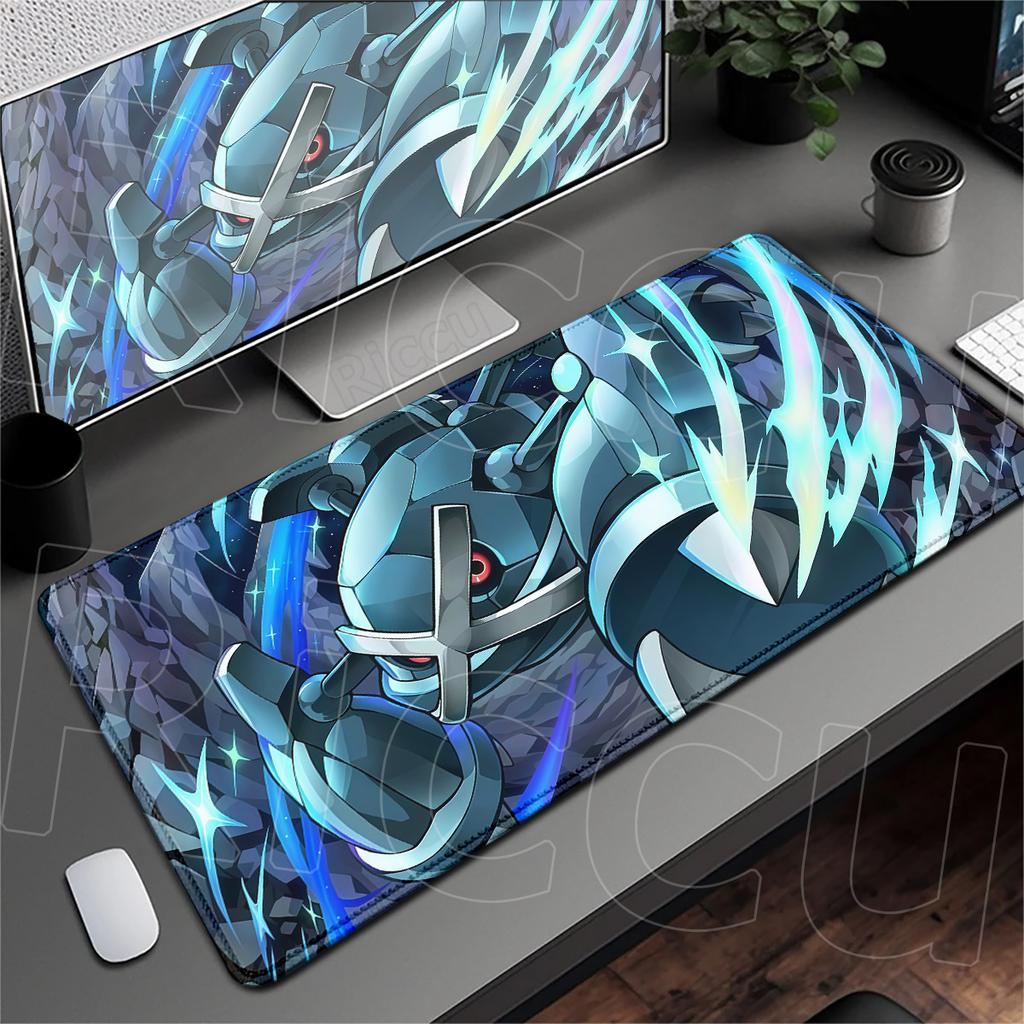 E-sport Gaming Cabinet Extended Keyboard Desktop Mat Large Hot Anime P-pokemon Metagross Rubber Mouse Pad Non-slip Laptop Carpet