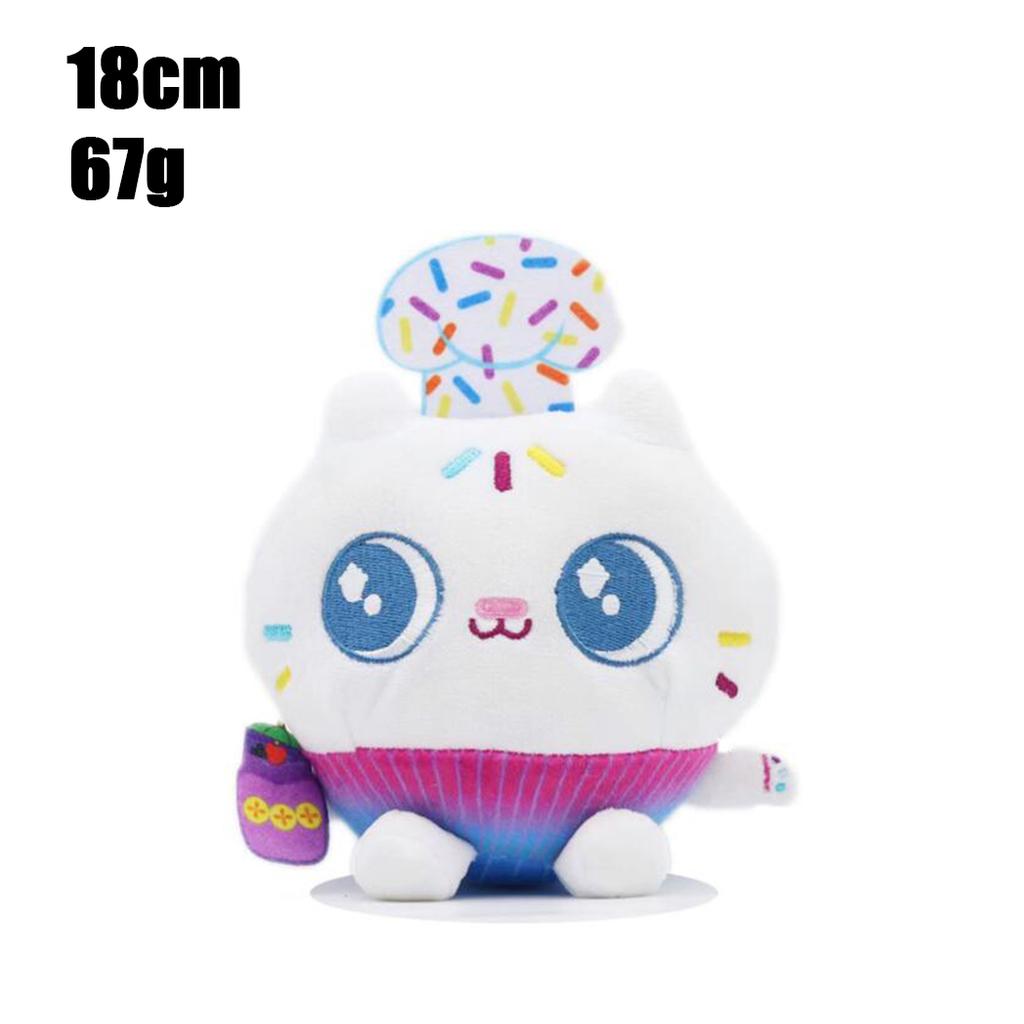 2025 New Style Gabby Dollhouse Plush Toy Mercat Cartoon Stuffed Animals Mermaid Cat Plushie Doll Kids Birthday Christams Gifts