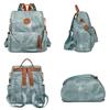 High Quality Leather Washed Women Backpack Student Knapsack Large Capacity Travel Backpack School for Girls Mochilas College Sac