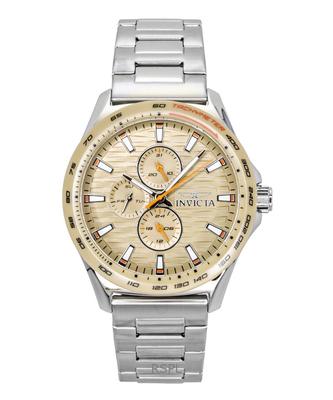 Ανδρικό Ρολόι Racing GMT Ανοξείδωτο Ατσάλι Άμμου Καντράν Χαλαζία 47552