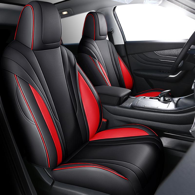 Venucia Big V Full Coverage Leather Car Seat Cover - All-Season Compatible