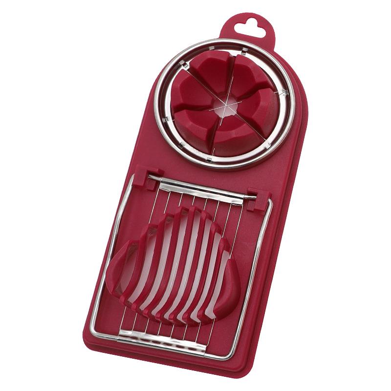 Dual-Headed Japanese Multifunctional Egg Slicer