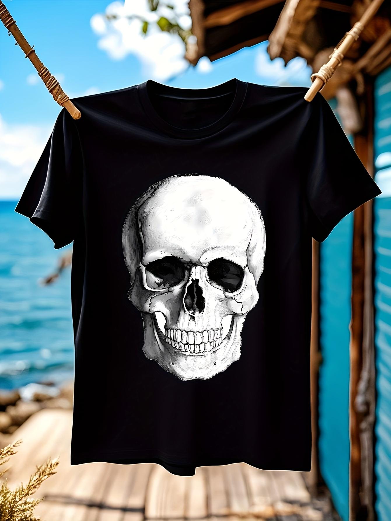 Skull Skeleton Graphic Tshirt Graphic Tshirt - Horror Mov... XXXL