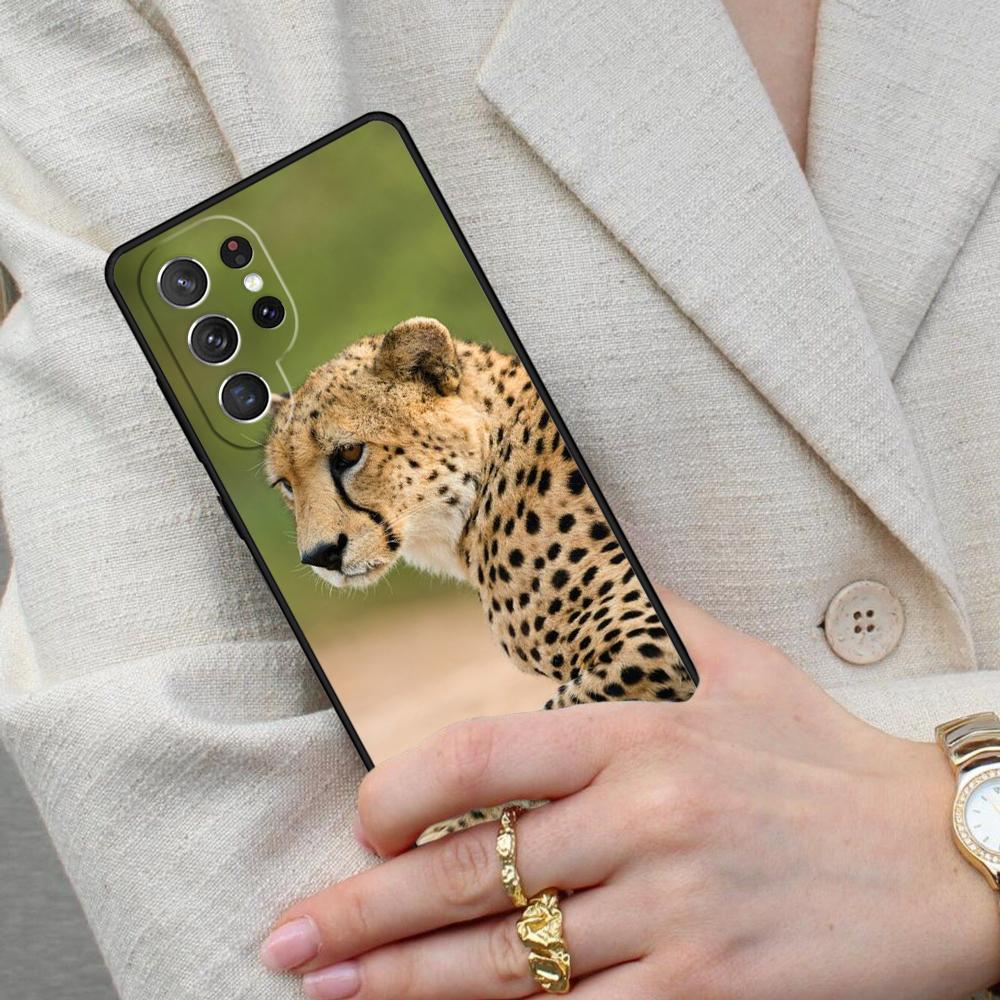 Cheetah Panther Tiger Lion SOFT Cell Phone Case for Samsung Galaxy S26 Ultra S25 S24 S23 S22 S21 S20 Note10 Cover