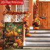 2D Flat, 2D Flat,Autumn Thanksgiving Pumpkin Bird Garden Flag (2) 3 (2) -  Outdoor Garden Flag Double-Sided Home Decoration Courtyard Decoration Outdo