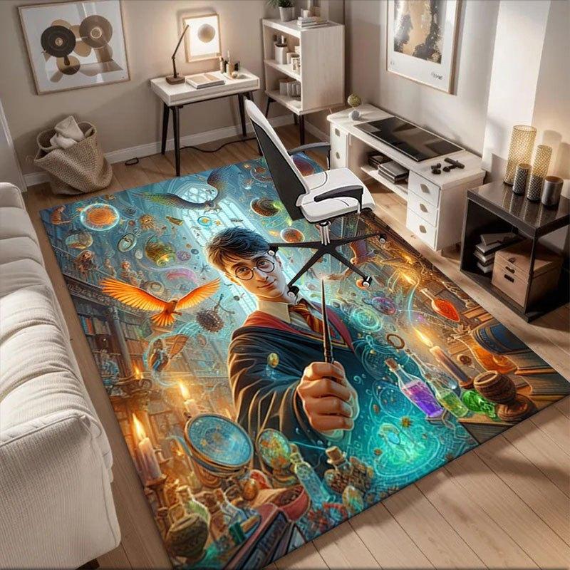 

Harry Potter Magical Adventure Poster Office Mat Home Decor Office Rugs LB101 60cm by 90cm