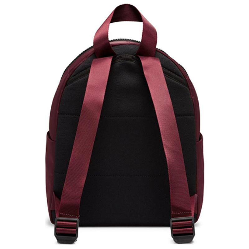 Nike Nylon Backpack Mini Unisex Brown Red Lightweight Casual CU2574-624