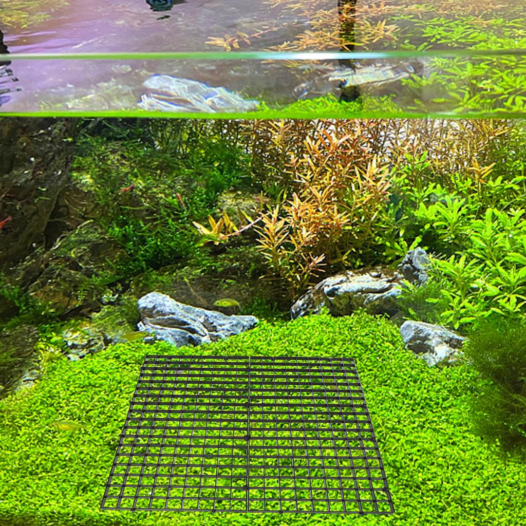 10Pcs Fish Tank Grid Divider Panel Easy Install Removable Breeding Separation for Aggressive and Weak Fish Survival Rate