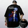 2026 New Neon Genesis Evangelion End of Eva Eye Printed T Shirts Men Women Hip Hop Oversized T-shirt Breathable Streetwear Short Sleeve Casual Tees