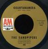 7inch Record SANDPIPERS  Guantanamera  What Makes You Dream 806 AM Records 1966 US Latin Used