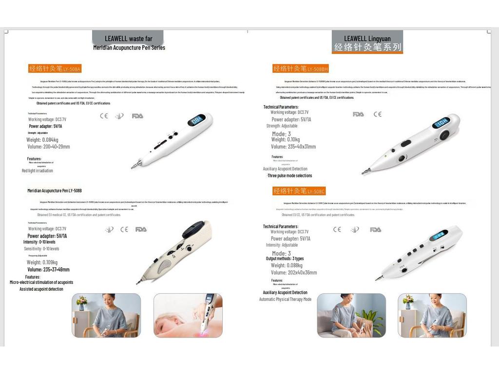 Lingyuan Rechargeable Acupressure & Acupuncture Massage Pen