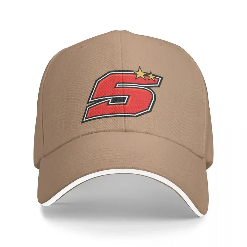 Johann Zarco Number  Red  Baseball Caps Snapback Baseball Hats Breathable Casual Outdoor For Unisex And Women Polychromatic