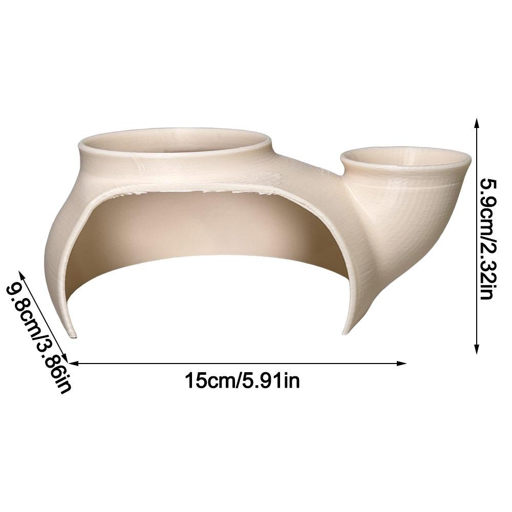 Curve Aquarium Submerged Tunnel Pot-shaped Tunnel/cave Small Fish Lounge Aquarium Accessories