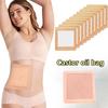 Seepage Resistant Belly Button Protectors Replacement Disposable Castor Oil Pack Self-Adhesive Universal Adhesive Navel Stickers