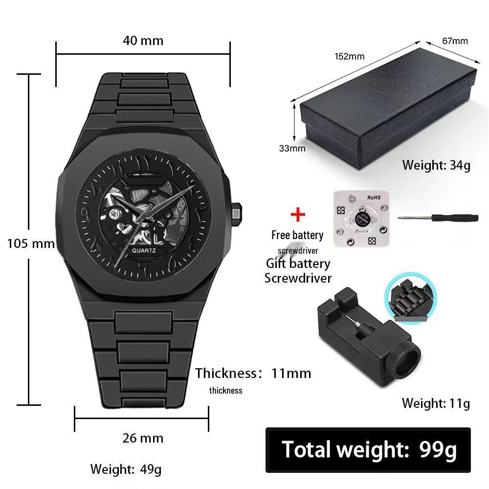 2024 Špičkové vodotěsné pánské a dámské quartzové hodinky pro jihovýchodní Asii a Blízký východ