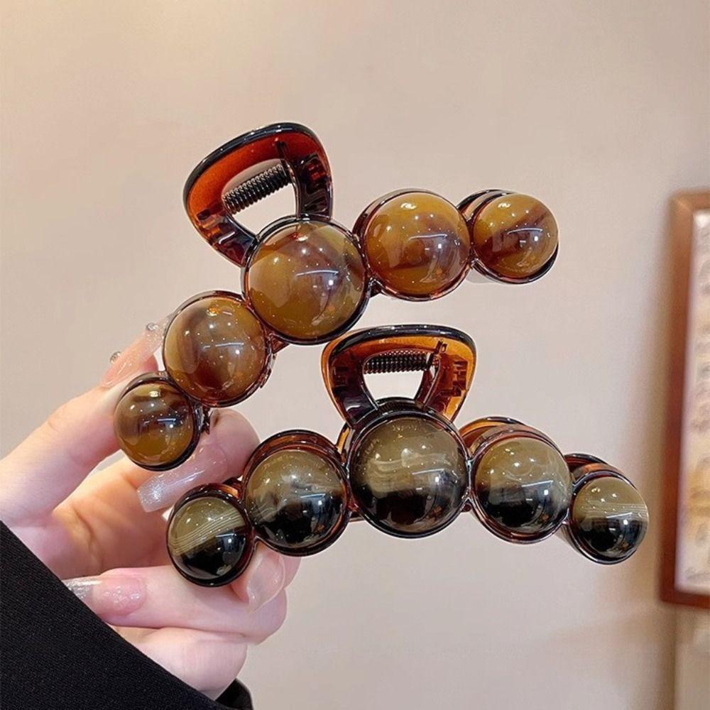 11cm Hair Clip Retro Shark Clip Fashion Hair Claw  Daily Use