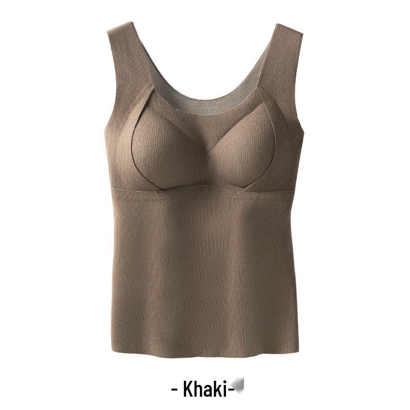 

Women s Modal Thermal Vest with Integrated Bra L