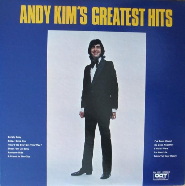 

LP Record ANDY KIM - Andy Kim s Greatest Hits PIN1021 Dot Records 1971 Canada Rock Used