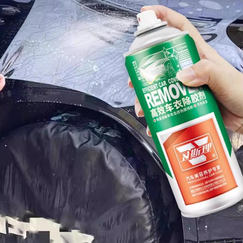Wesley Glue Remover for Car Covers & Decals – Safe On Paint, Glass & Film