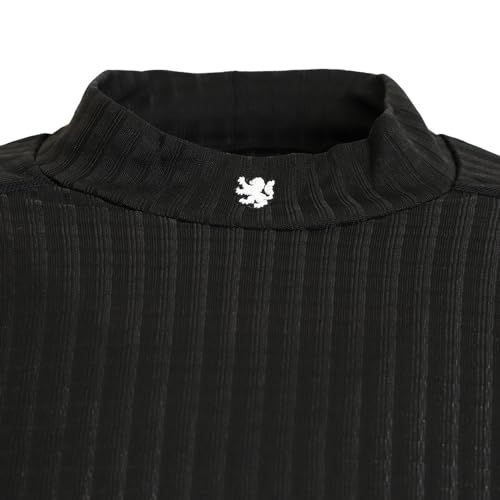 KAPELMUUR Long Sleeve Thermo Underwear PP100 Black, kpuw013, Black, Japan Size S (equivalent to Japanese Size S)