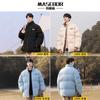 Double-sided wear stand-up collar plaid cotton clothes men's autumn and winter thickened thermal cotton jacket bread clothes cotton clothes