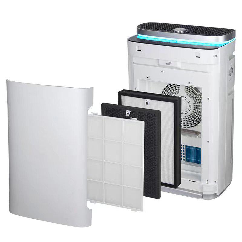 Indoor Air Purifier & Humidifier with UV and Speed Control