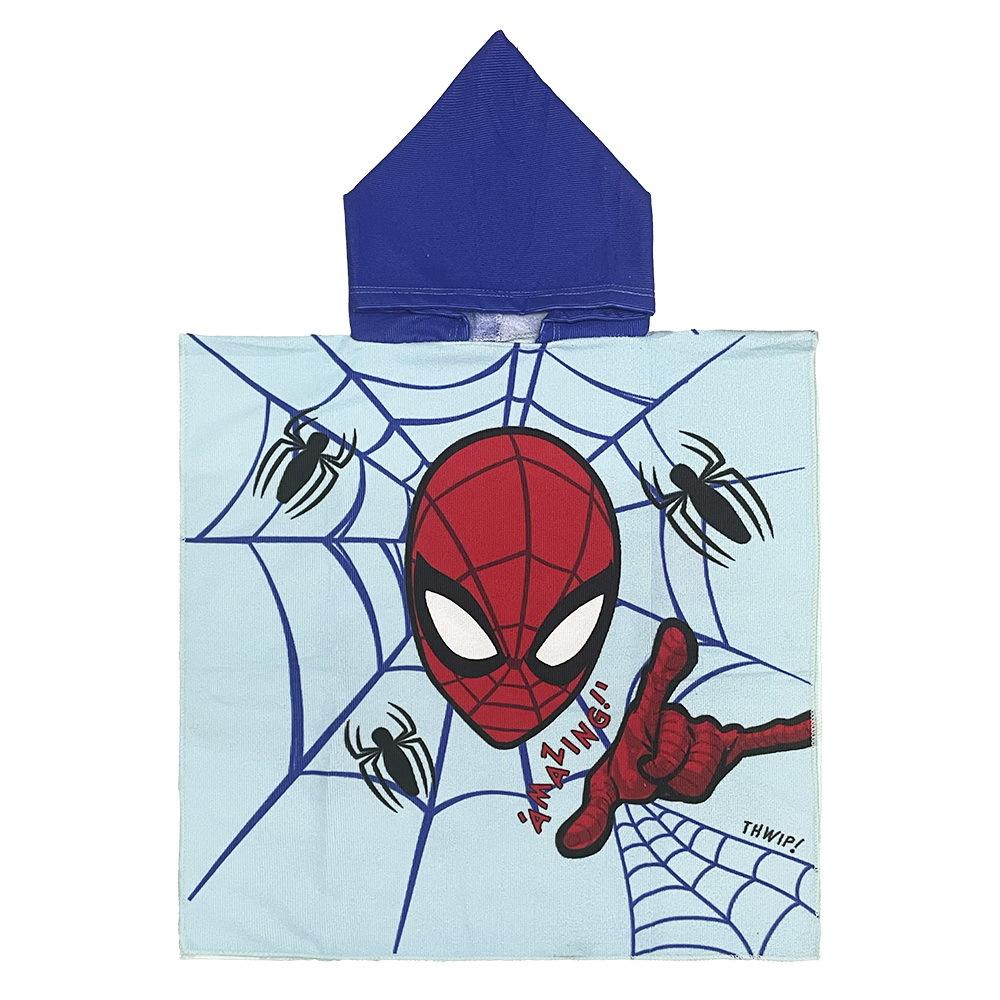 Sommer-Mikrofaser-Badeponcho mit Aufdruck für Kinder, Badetuch mit Kapuze, das nicht fusselt oder ausbleicht, Alter 2-10