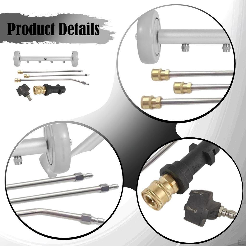 High-pressure Cleaning Kit for Car Chassis, Driveway Accessories