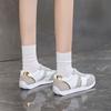 New White Casual Shoes Fashion All-match Running Shoe Breathable Cloth Surface Lightweight Sports Women's Shoes  De Mujer