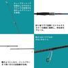 Daiwa Emeraldas X 79L-S J Eging Rod, Black