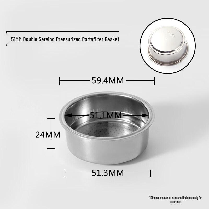 Qiewei Italian Espresso Machine Filter Baskets