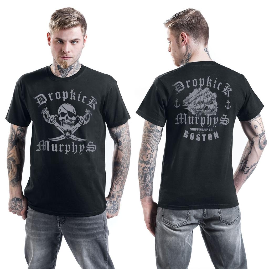 Top Dropkick Murphys Graphic Cotton Tshirt Unisex Summer Short Sleeve Fashion Brand Tee Luxury Casual Vintage Tees